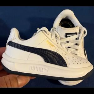 Navy and White Puma’s (toddler)